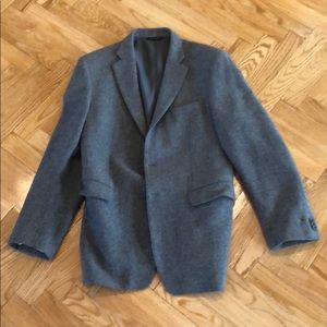 BANANA REPUBLIC gray wool blazer 40R